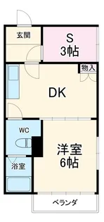 プレジデント久里浜【2階】の間取り