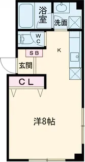 パークサイド【1階】の間取り