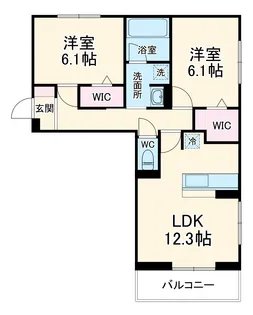 レグナ【3階】の間取り