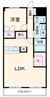 第3サンヨーマンション【602号室】の間取り
