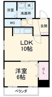 マ・メゾン【202号室】の間取り