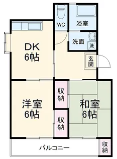 メゾン3ブリッジ【1階】の間取り