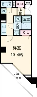 メインステージ千歳船橋【5階】の間取り
