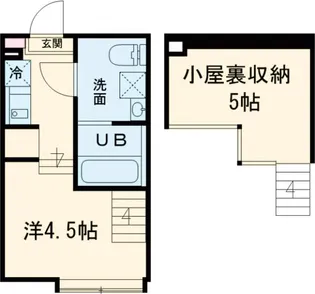 ハーモニーテラス北小岩ⅩⅨ【2階】の間取り