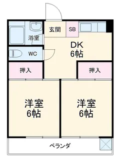 レジデンス大野木【403号室】の間取り
