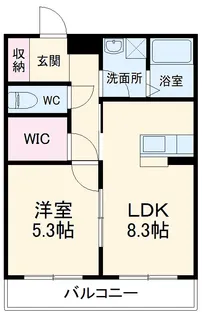 ハーベストプレイス【301号室】の間取り