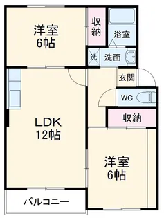 マンションヤマエ【2階】の間取り