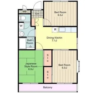 サンヴィラ【3階】の間取り