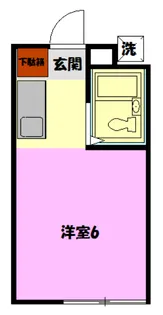 レモンホームすすきの【1階】の間取り