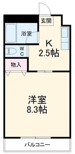 J2ハイツ【203号室】の間取り