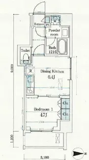 Cartoleria【5階】の間取り