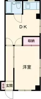 アンエコーハイム【1階】の間取り