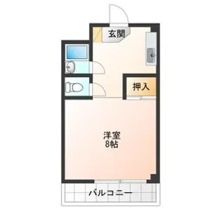 サン・モール【102号室】の間取り
