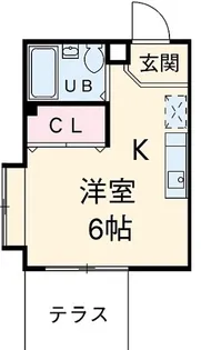 ベルハイツ【1階】の間取り