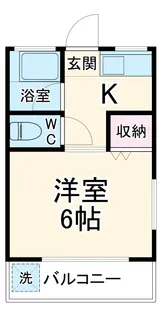 シルクハイツ【201号室】の間取り