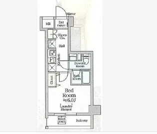 ティモーネグランデ川口【6階】の間取り