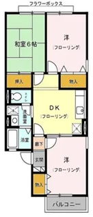 カーザエステレーラ【01020号室】の間取り
