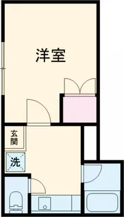 宮原ハイツB【2階】の間取り