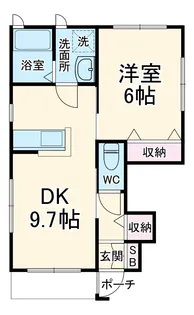 ウィスマアヤ【1階】の間取り