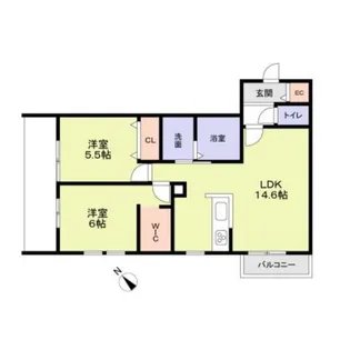 Casa Forestale B【3階】の間取り