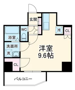 ミハス瑞穂通【9階】の間取り