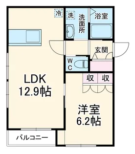 Forest URAWA【3階】の間取り