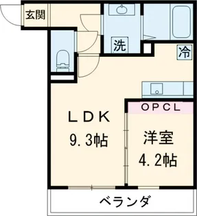 メゾン・ドゥ・アッシュ一之江【2階】の間取り