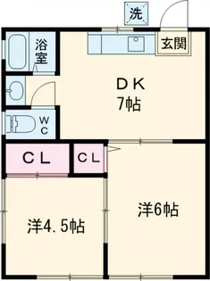 SEKINESOU【102号室】の間取り