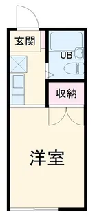 ファーストシティ橋本【202号室】の間取り