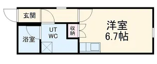 プリシェール浄心(Pre cher浄心)【1階】の間取り