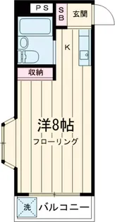グランラパン【4階】の間取り