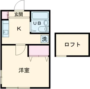 ハッピーパレス武蔵小金井【1階】の間取り