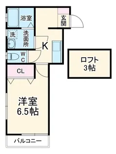 パルトゥネール蓮田【2階】の間取り