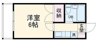 メゾンド・長良【101号室】の間取り