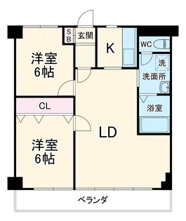キャピタルステーション【4階】の間取り