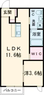 ステイザテラス和泉中央【205号室】の間取り