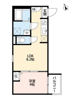 オリエンタルコート東大宮【1階】の間取り