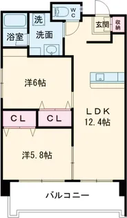 sopla blisa【905号室】の間取り