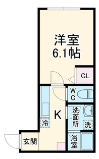 Ambition入間川【2階】の間取り