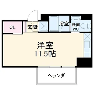 COZY名城公園【8階】の間取り