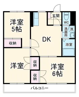 プレミール瀬名【3階】の間取り