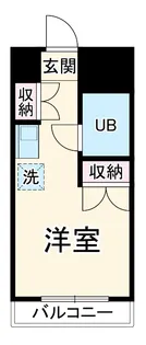 ルミナス行徳【202号室】の間取り
