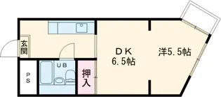 ブランドハウス京都二条城【3階】の間取り