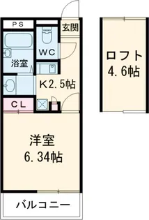 Sophia Twin Leaf【3階】の間取り