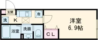 MIJAS KAMEARIーNORTE【1階】の間取り