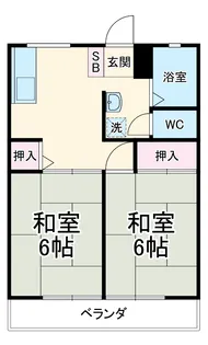 メゾンエクセル【201号室】の間取り