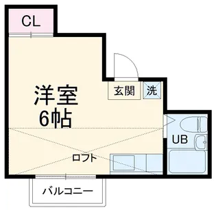パティオ橋本【2階】の間取り