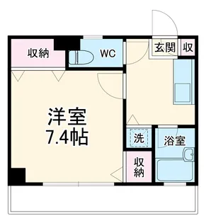ボヌールM【3階】の間取り