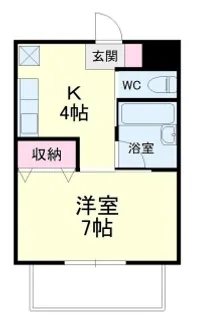 ハイツTao【2階】の間取り