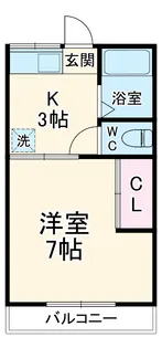 藤ハイツ【2階】の間取り